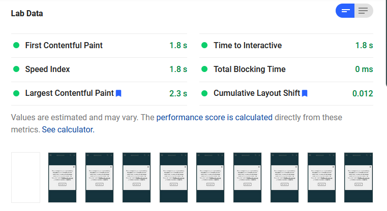 Page speed usando fuente en servidor